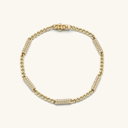 0.52ct Diamond Gourmet Bracelet