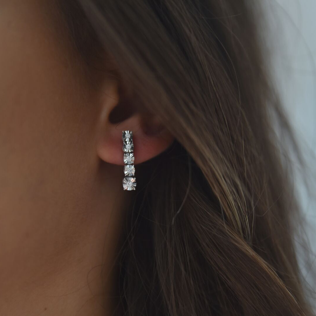 Waterway Diamond Earring