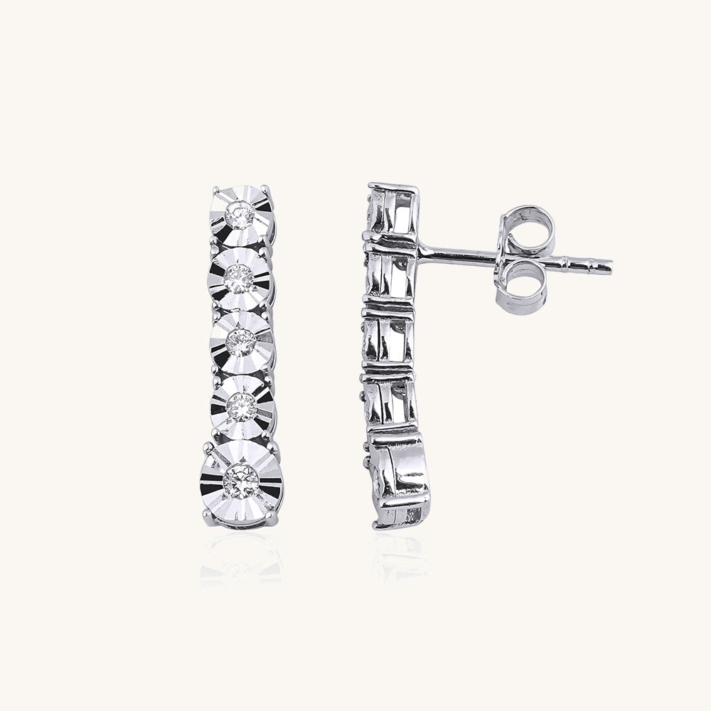 Waterway Diamond Earring