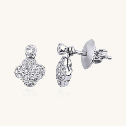 Clover Diamond Earring