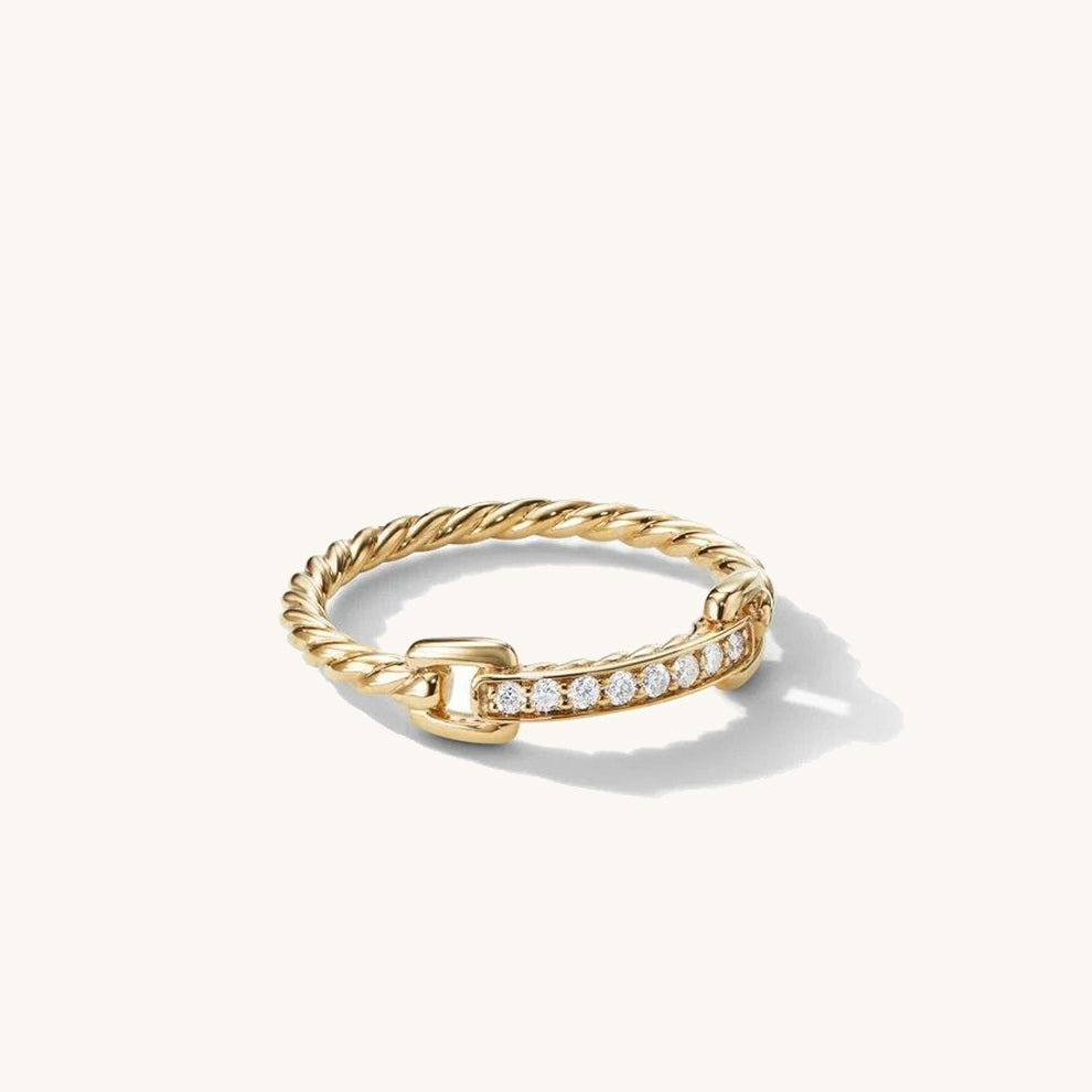 Gold Spin Ring