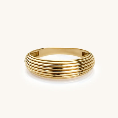 Line Gold Ring