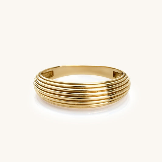 Line Gold Ring