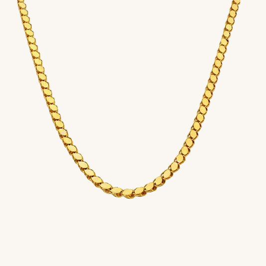 Barley Chain Gold Necklace