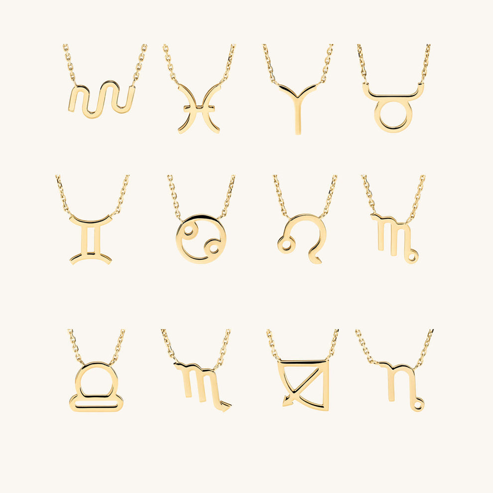 Zodiac Gold Necklace