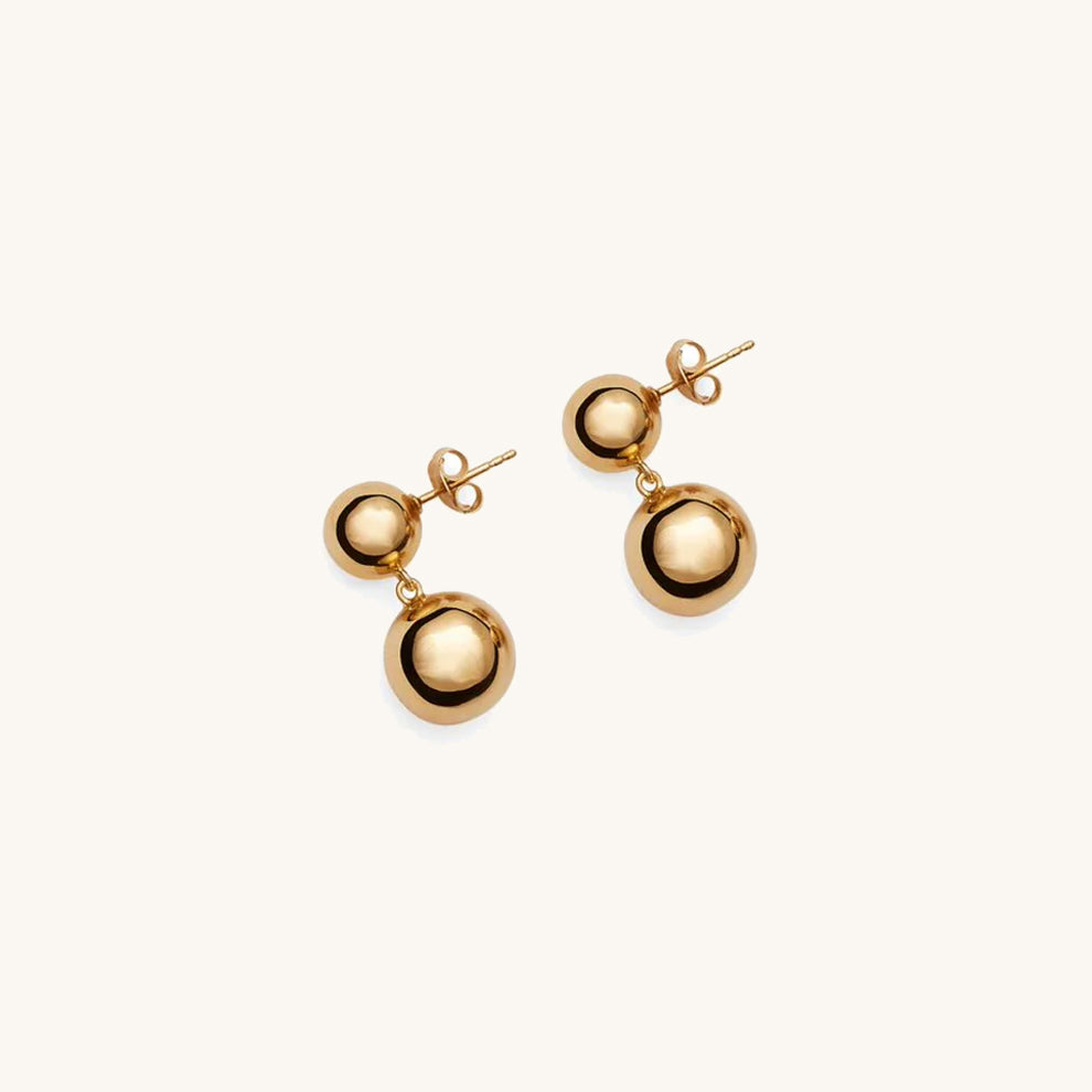 Catherine White Gold Earrings