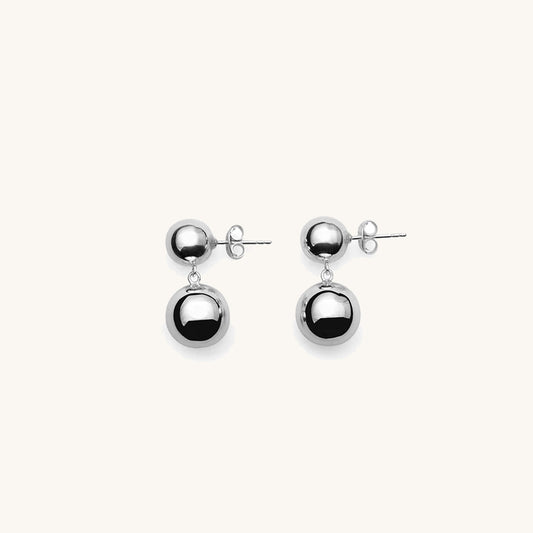 Catherine White Gold Earrings