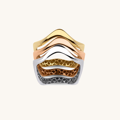 Wave Gold Ring