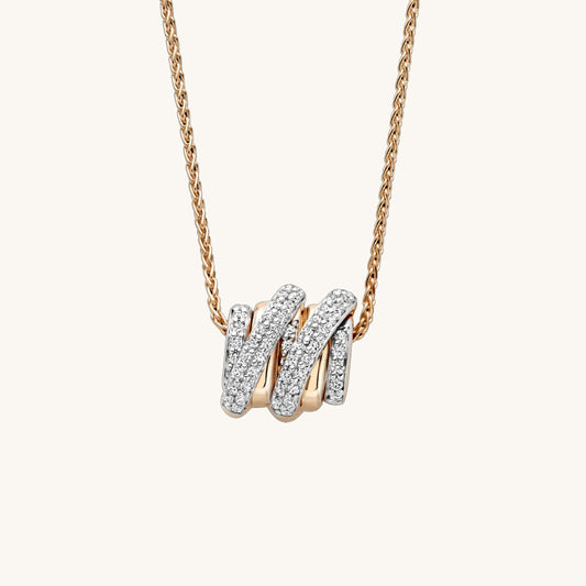 Due Diamond Necklace