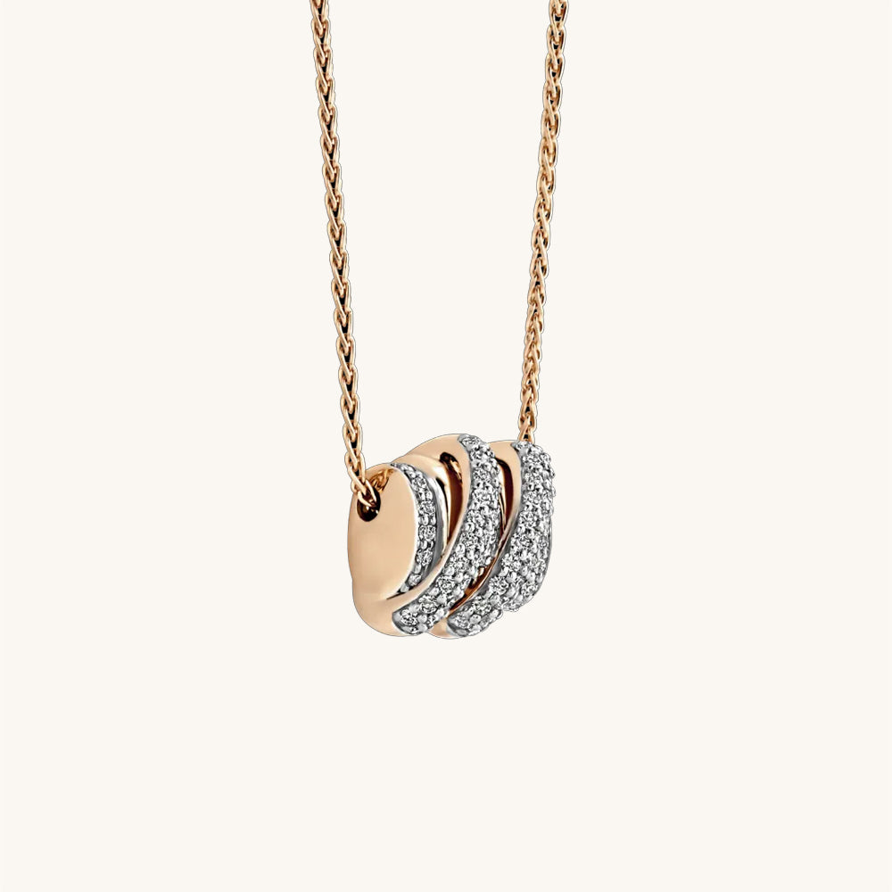 Due Diamond Necklace