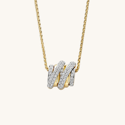 Due Diamond Necklace