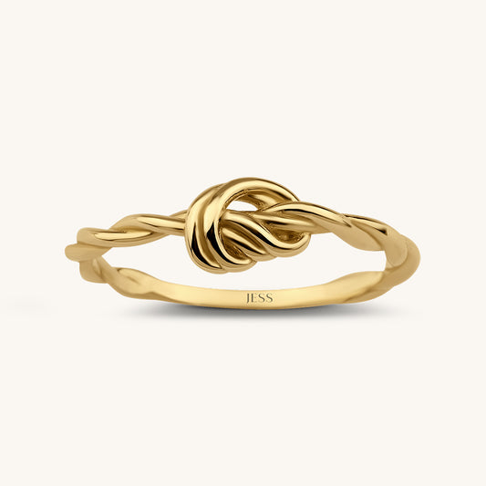 Knot Gold Ring