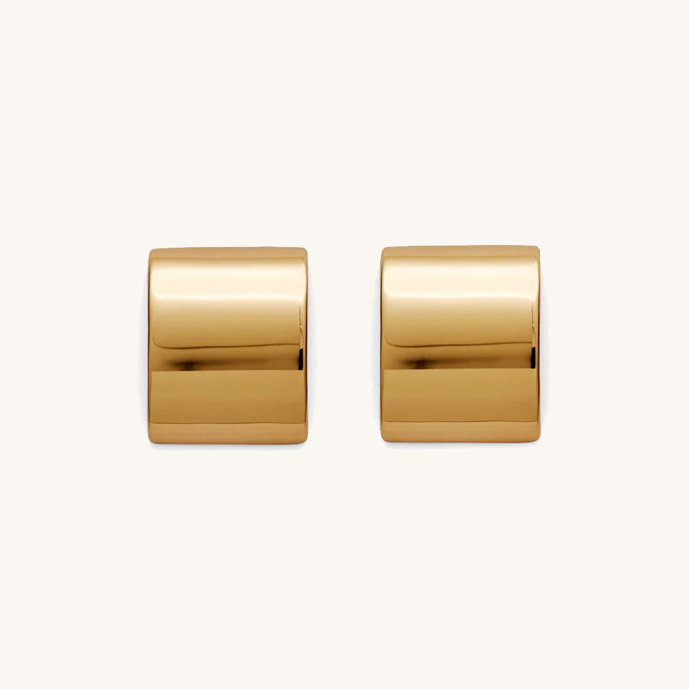 Elizabeth White Gold Earrings