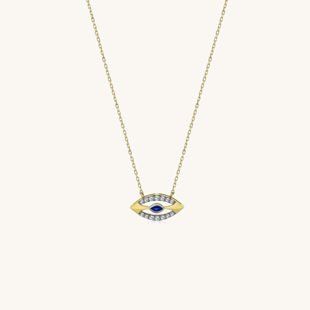 Eye Diamond Necklace