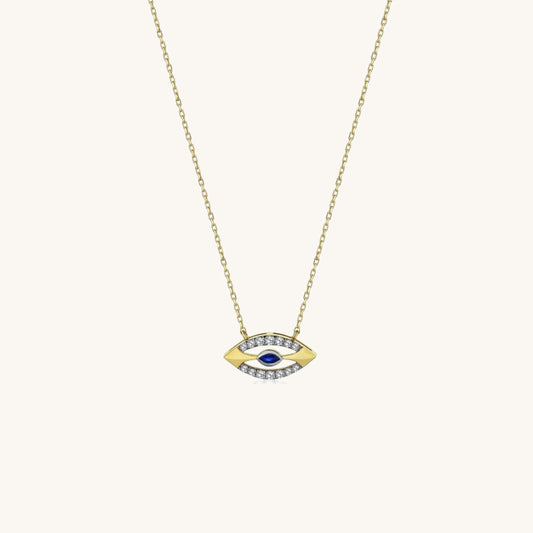 Eye Diamond Necklace