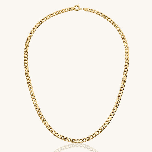 Gurmet Chain Gold Necklace