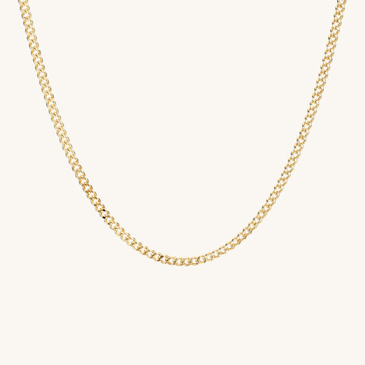 Gurmet Chain Gold Necklace