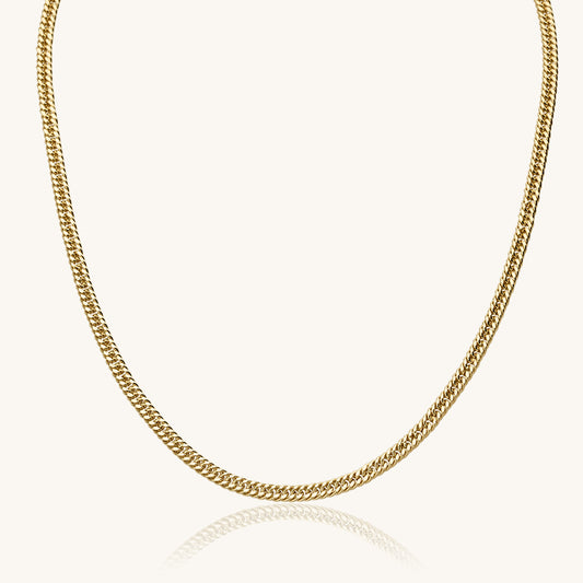 Gurmet Chain Gold Necklace