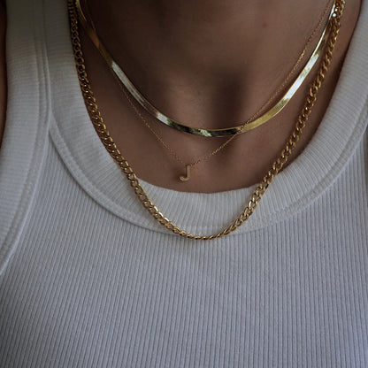 Gold Letter Necklace