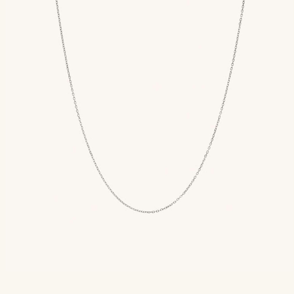 Ghost White Gold Necklace