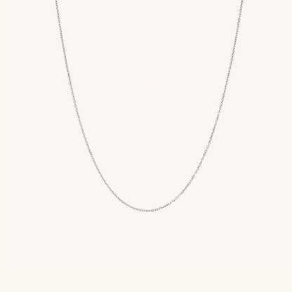 Ghost White Gold Necklace