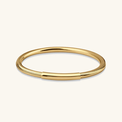 Thick Plated Flex Gold Bracelet