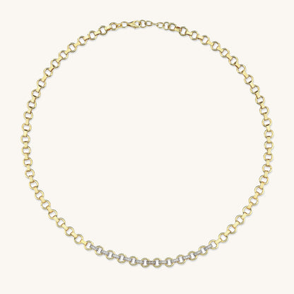 Cuban Diamond Chain Necklace