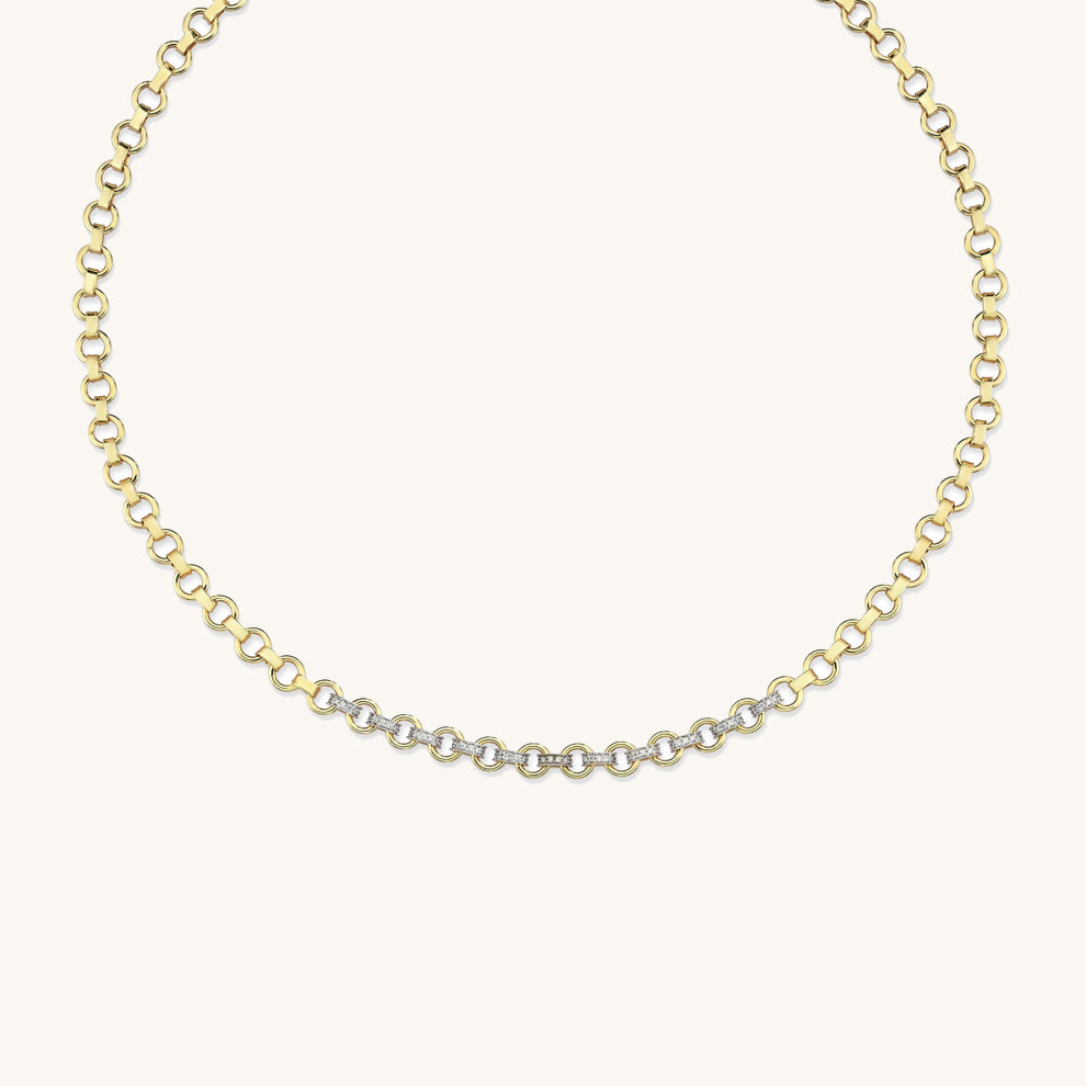 Cuban Diamond Chain Necklace