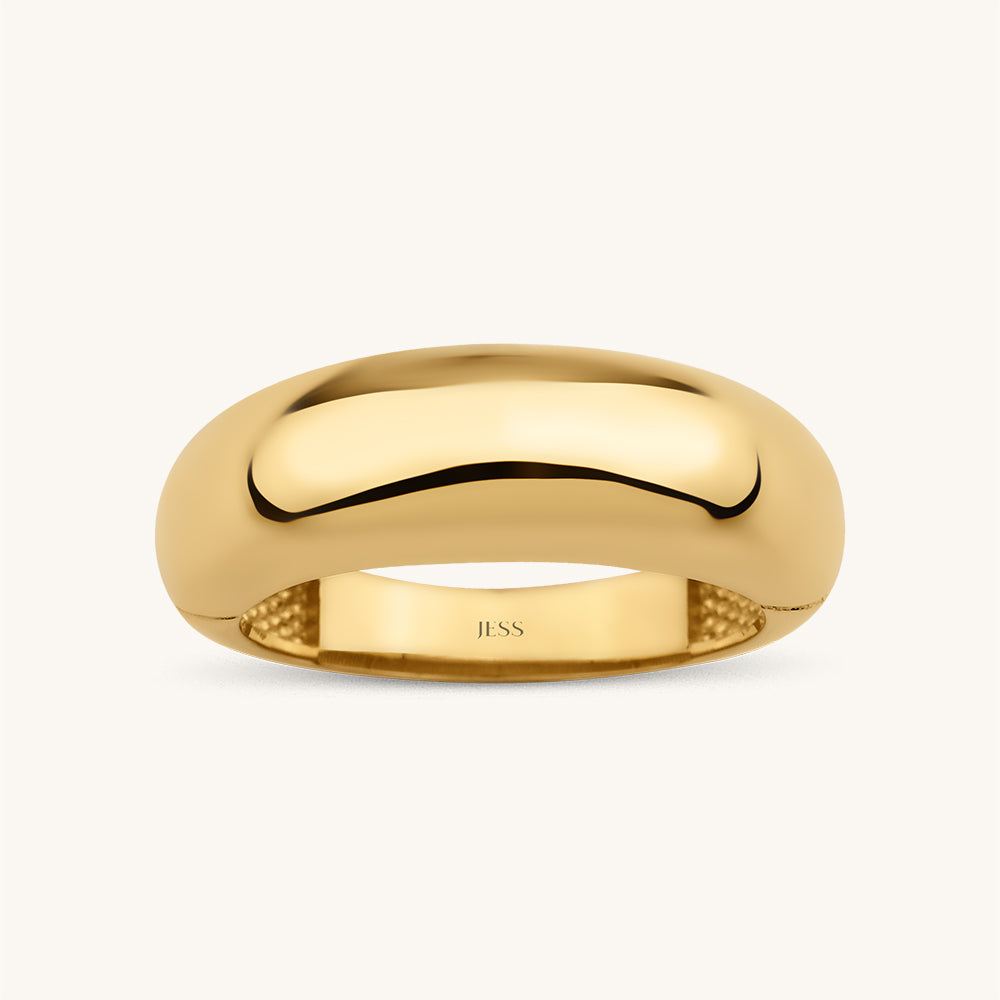 Medium Bold Gold Ring