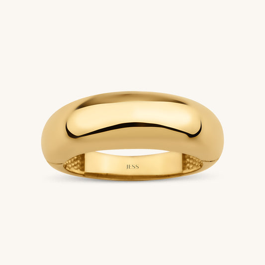 Medium Bold Gold Ring