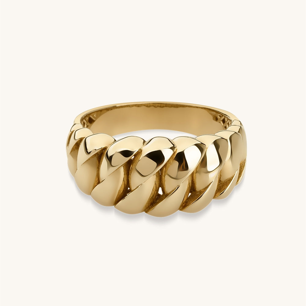 Large Chain Gold Ring