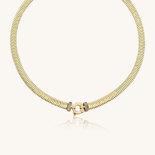 Liza Chain Gold Necklace