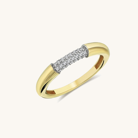 Lock Diamond Ring