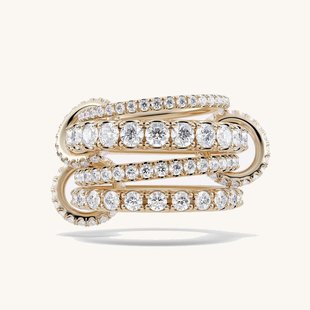 Loop Diamond Eternity Ring