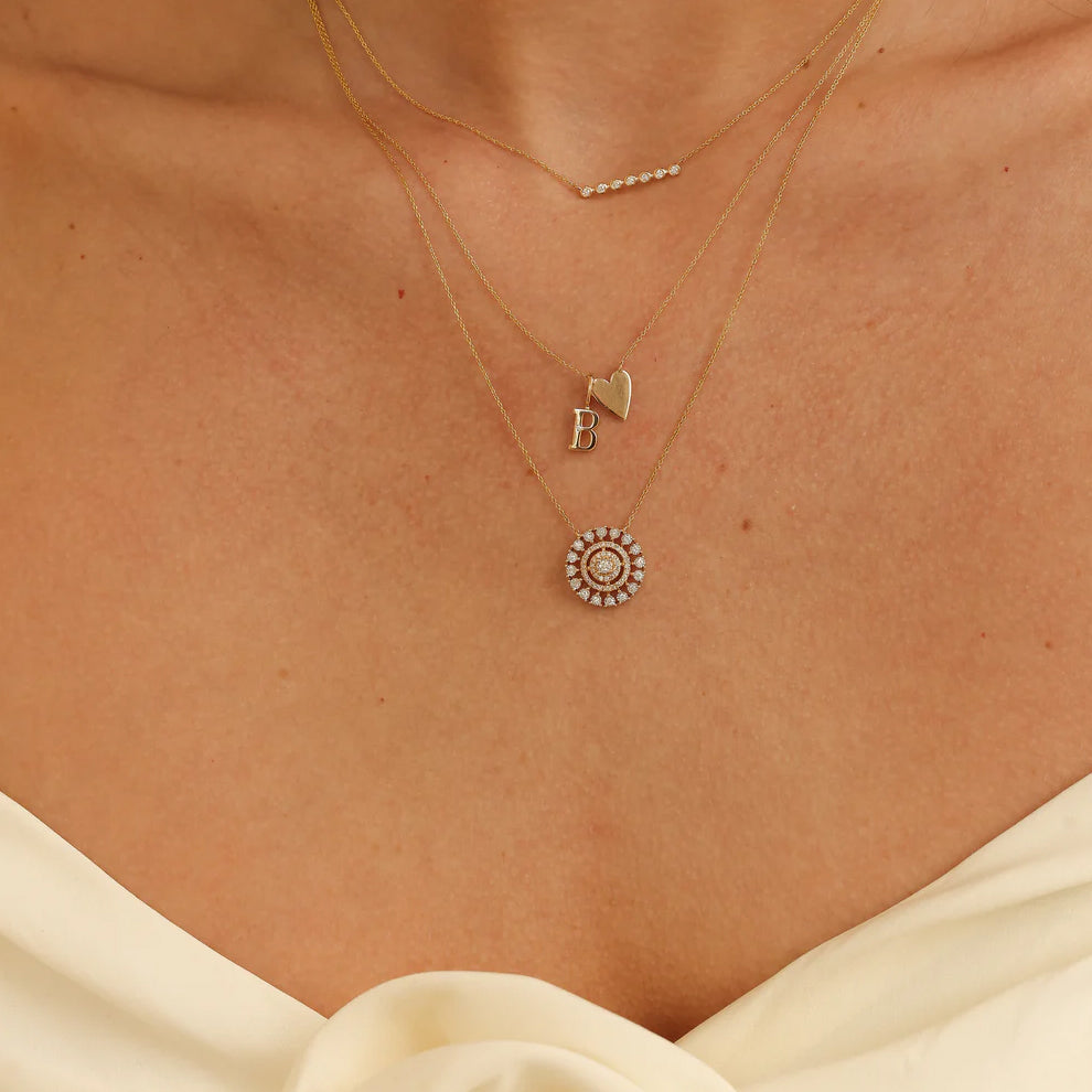 Medallion Diamond Necklace