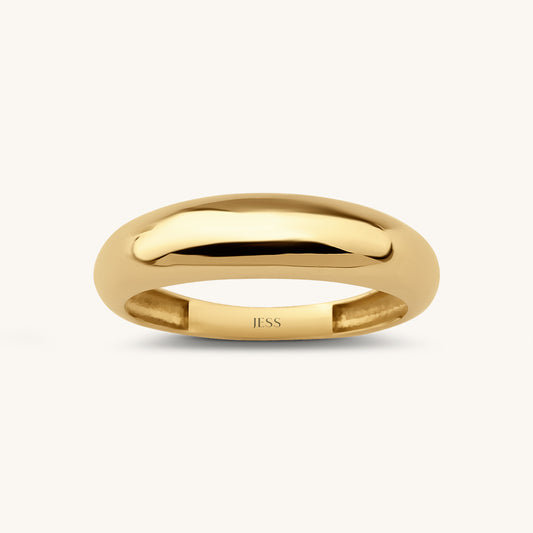 Medium Bold Gold Ring