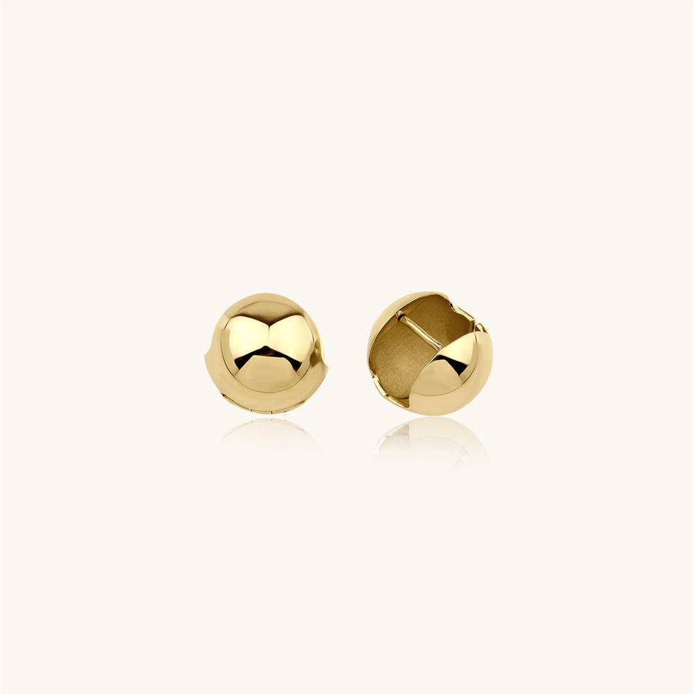 Mini Ball Gold Earring