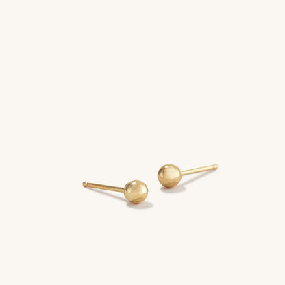 Mini Ball Gold Earring