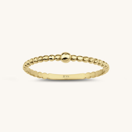 Tiny Ball Gold Ring