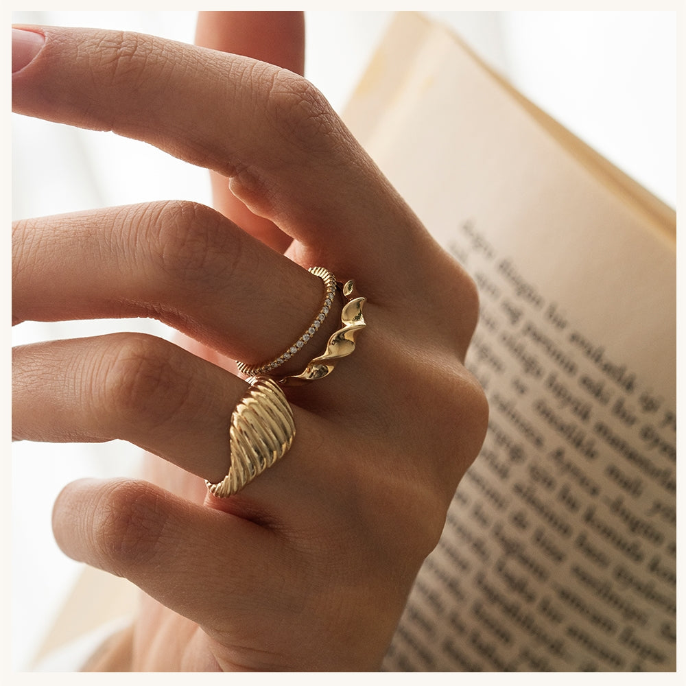 Mocca Gold Ring