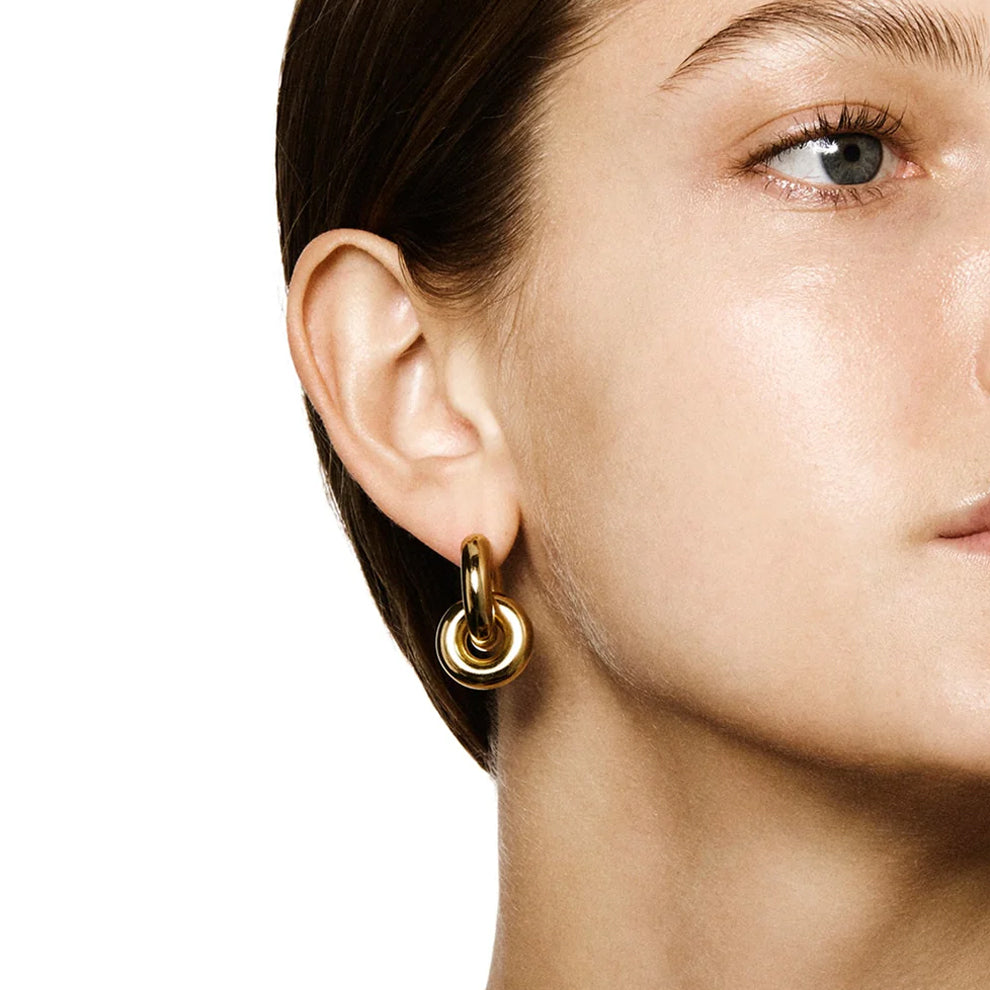 Penny Gold Earring