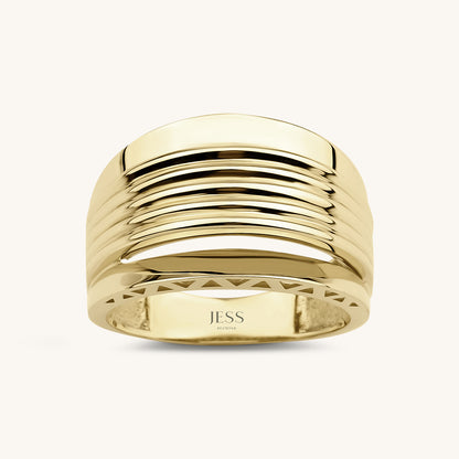 Rope Gold Ring