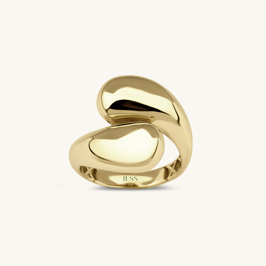 Spiral Gold Ring