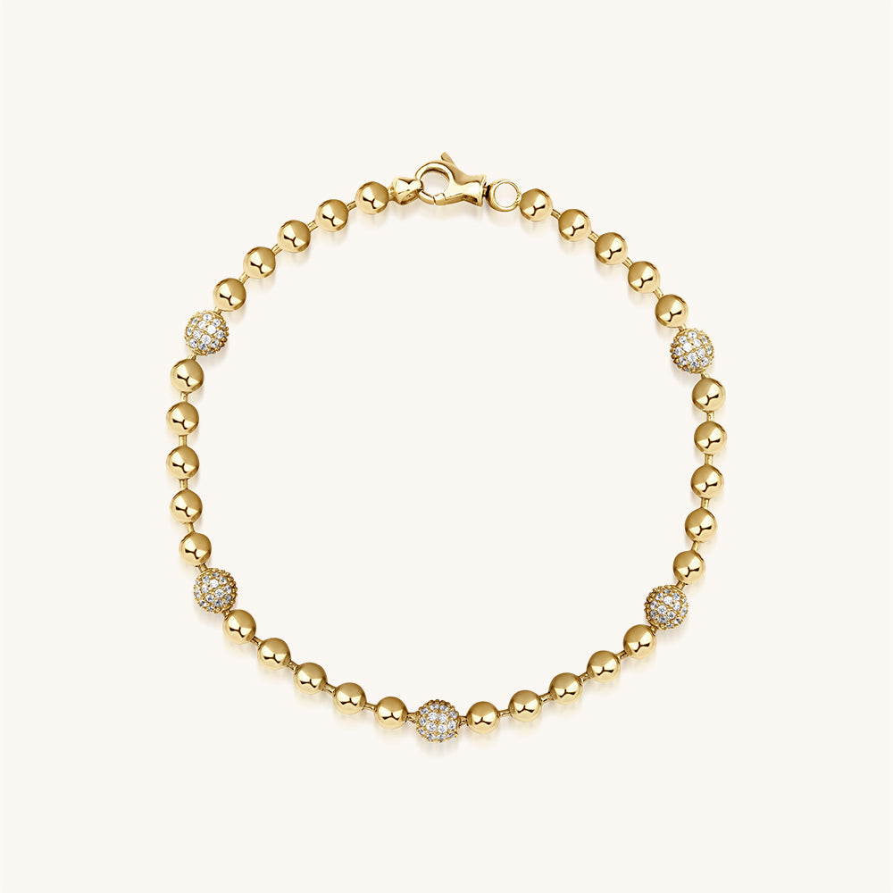 Stone Top Gold Bracelet