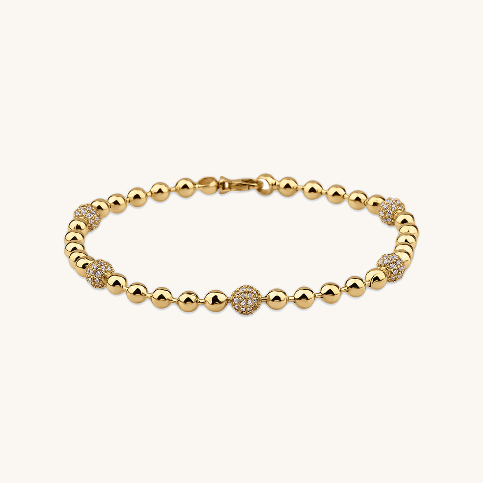 Stone Top Gold Bracelet