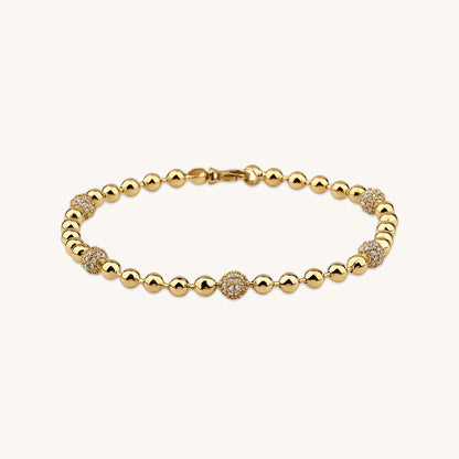 Stone Top Gold Bracelet