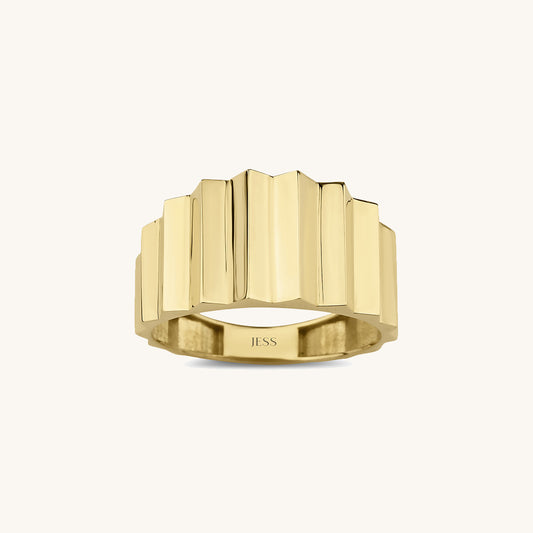 Zigzag Gold Ring